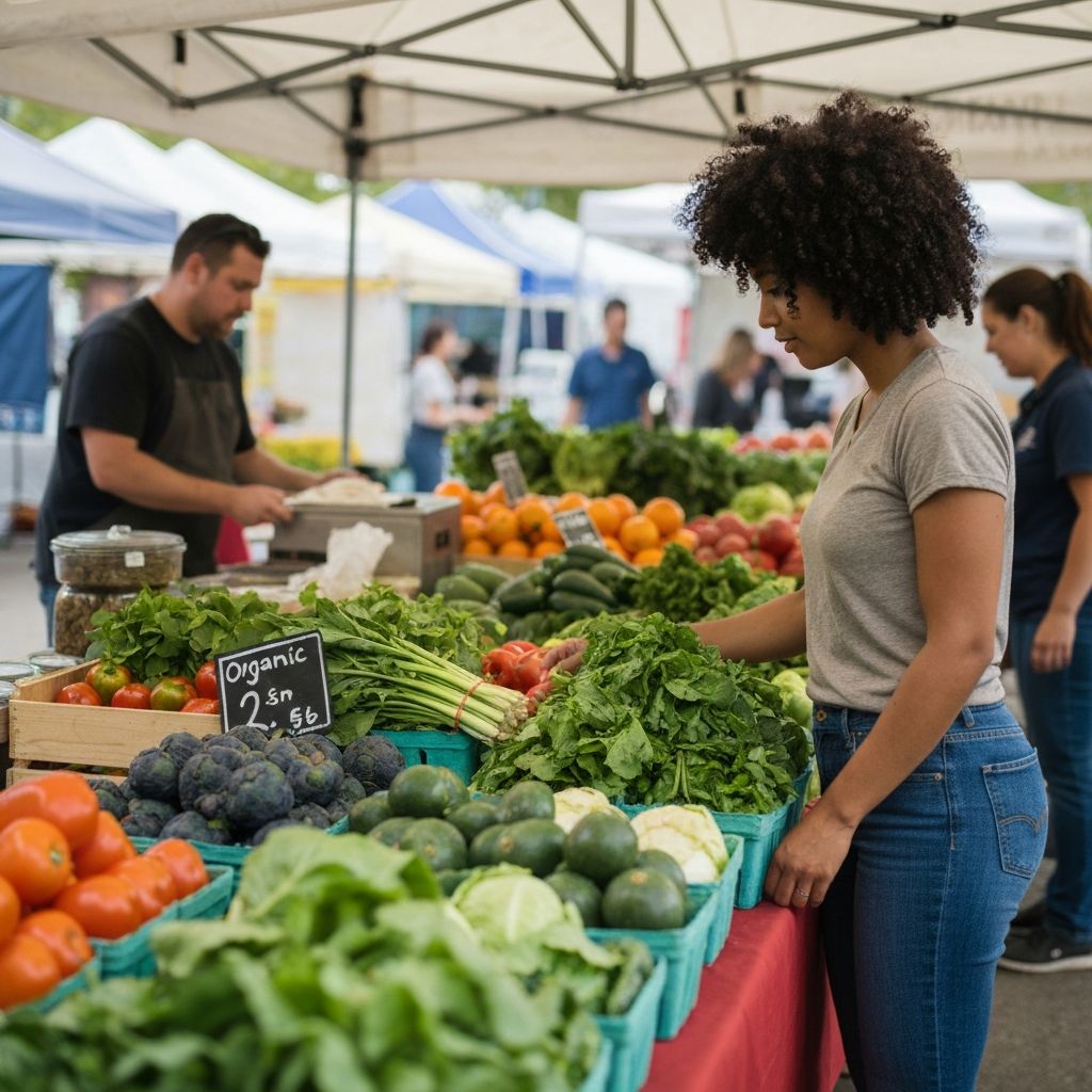 Gesunde Lebensmittelauswahl